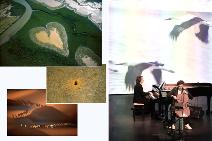 Vendredi 18/09 : Wonderful World | Christian-Pierre La Marca & images de Yann Arthus-Bertrand